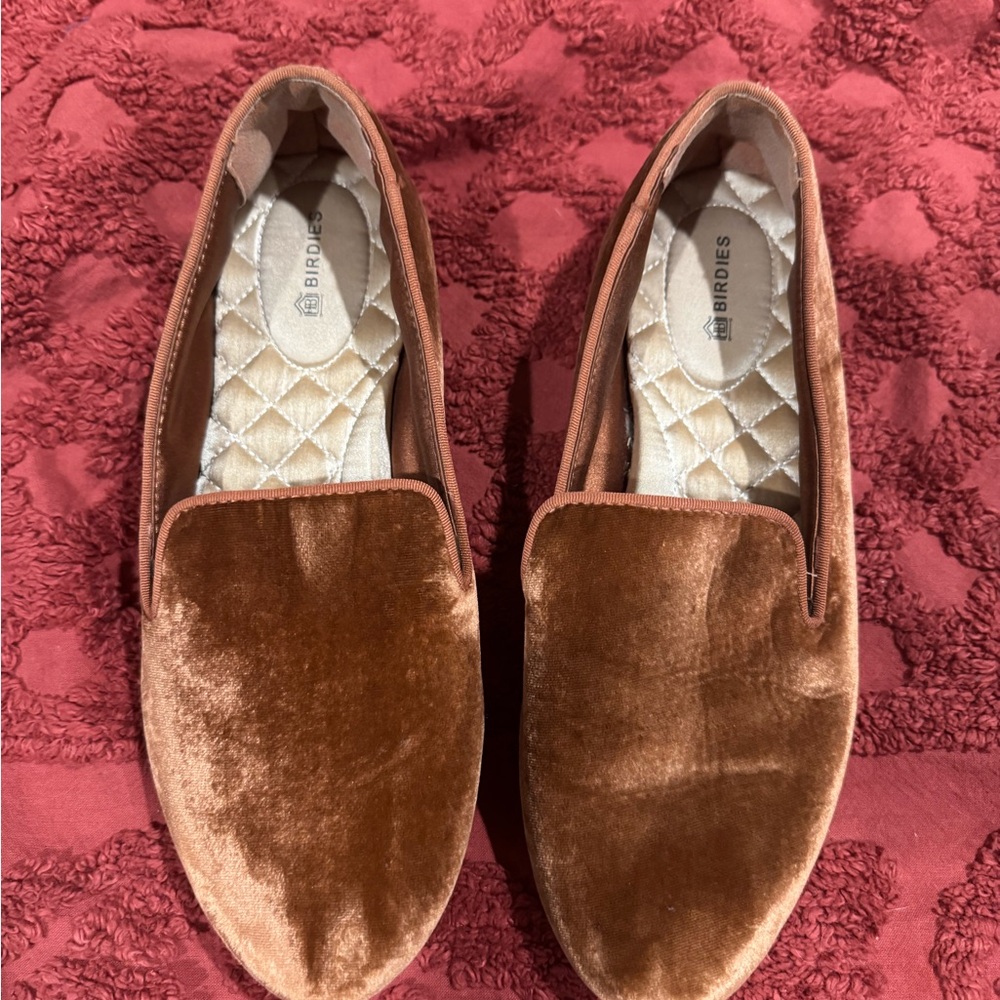 Birdies Women’s Velvet Loafers